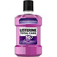 Listerine Cuidado Total- Enjuague Bucal- Sabor Menta- 1000 ml